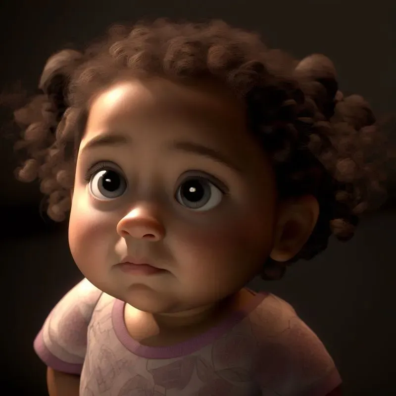 Adorable Baby 3D Photos