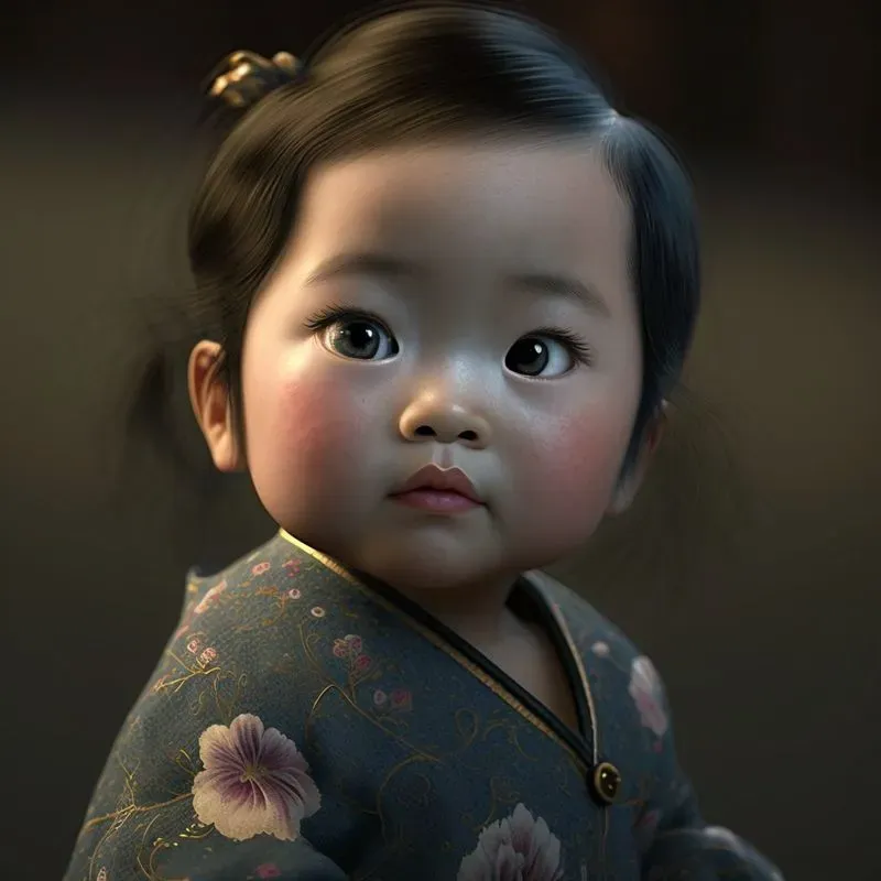 Adorable Baby 3D Photos