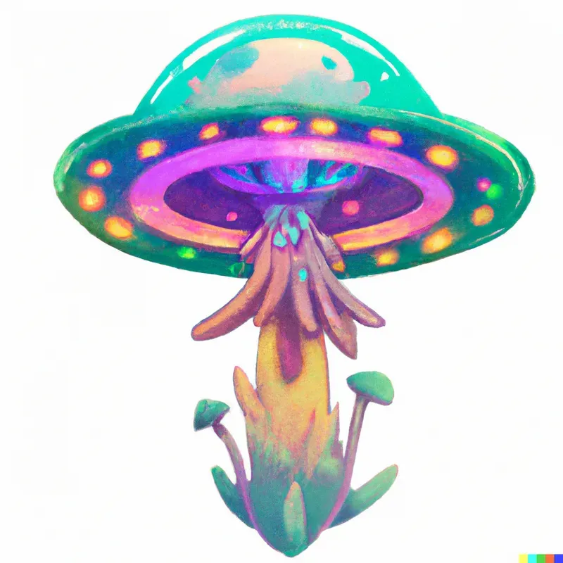 Psychedelic Space Shrooms