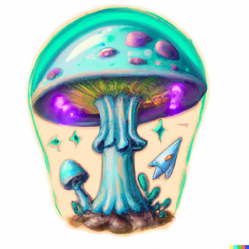 Psychedelic Space Shrooms