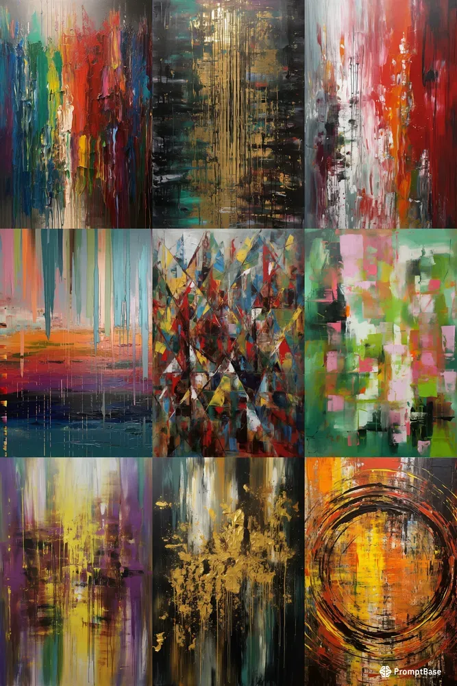 Minimal Abstract Paintings And Wall Art