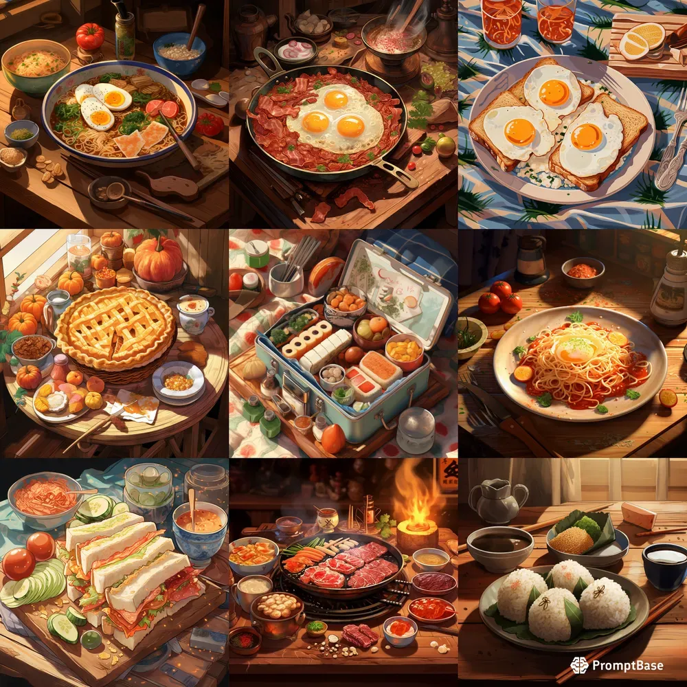 Anime Food By Studio Ghibli