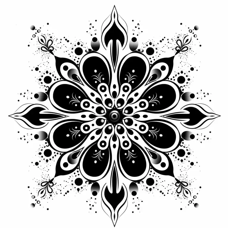 Perfectly Symmetrical Fractal Tattoos