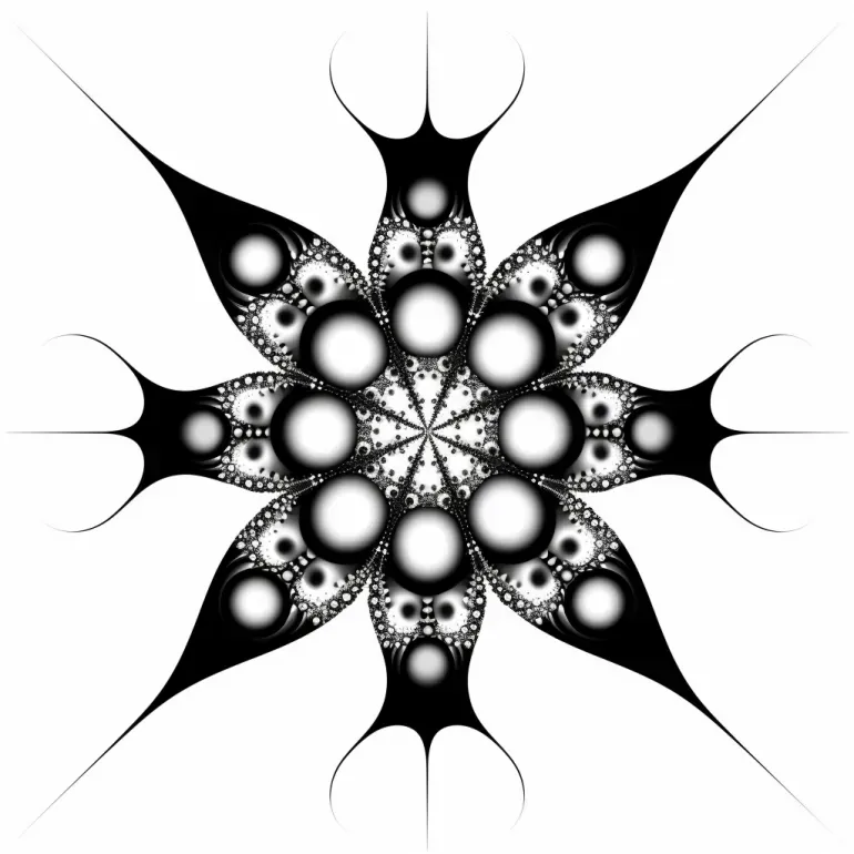 Perfectly Symmetrical Fractal Tattoos