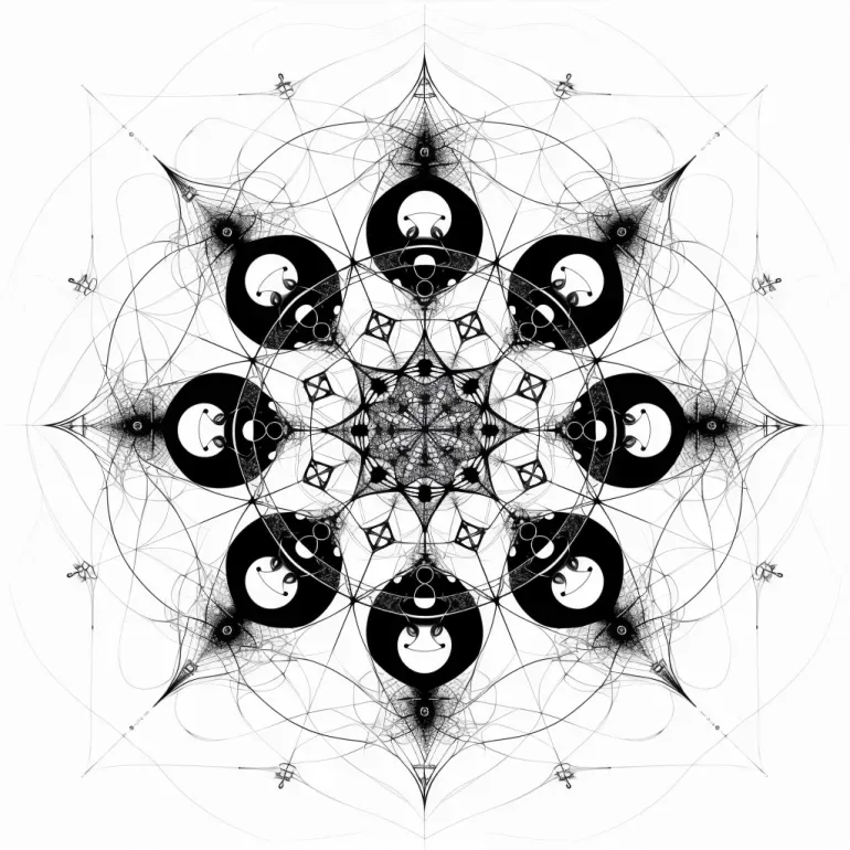 Perfectly Symmetrical Fractal Tattoos