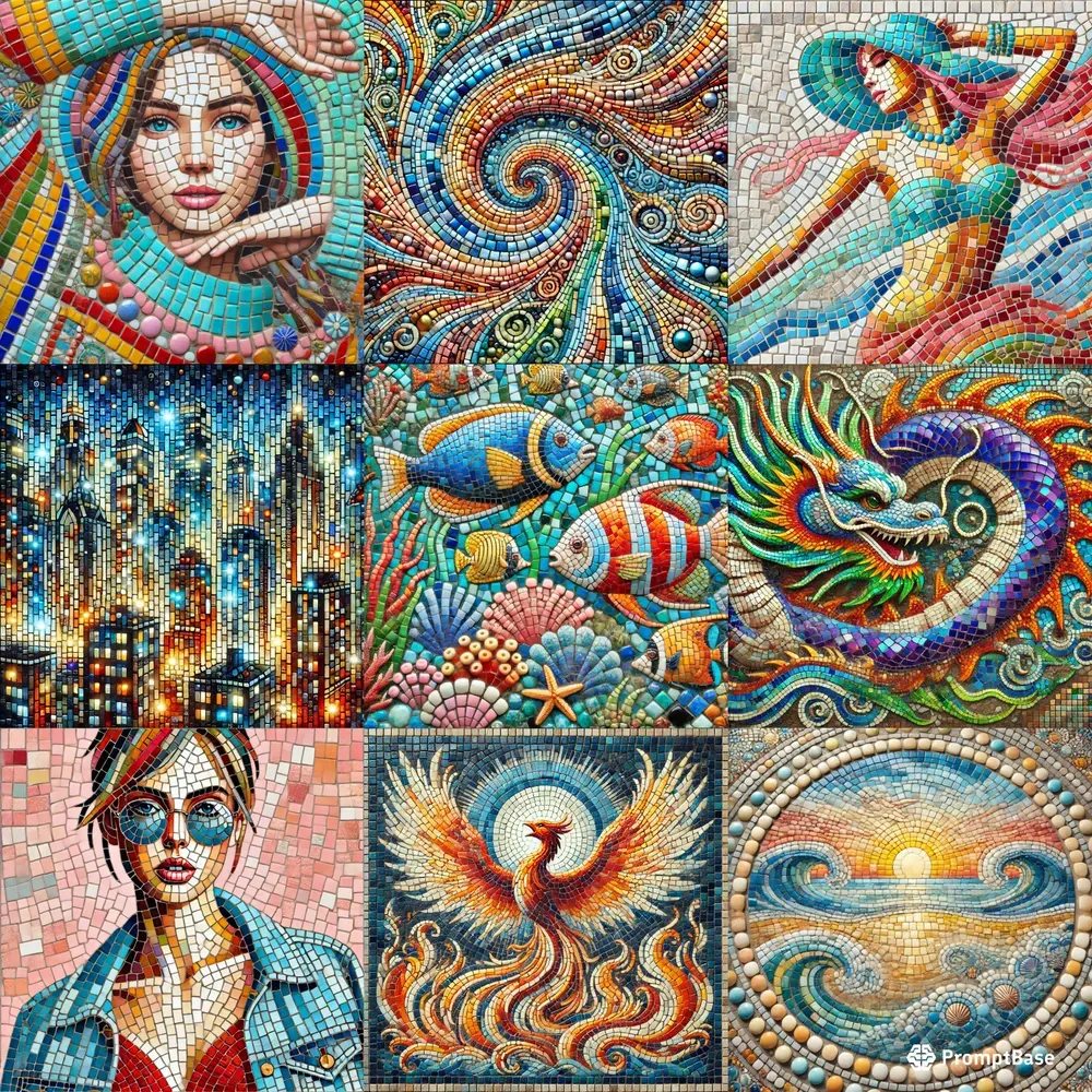 Mosaic Tile Art Creations