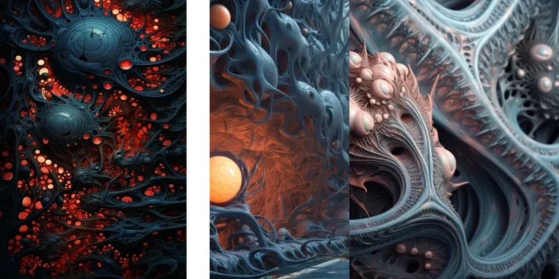 Alien Art Galleries generated by undefined