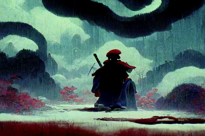 Graphic Novel - Samurai Themed