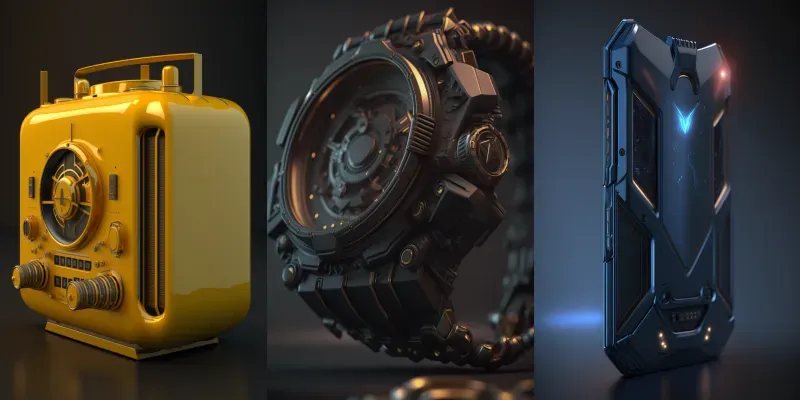 Futuristic Product Designs generated by undefined