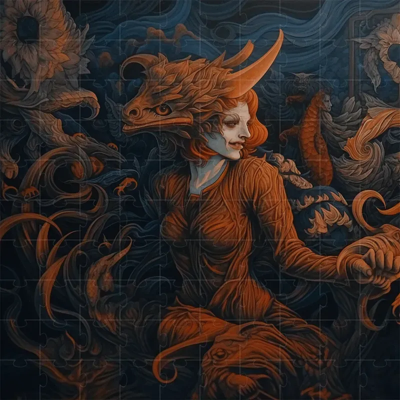 Gouache Cultural Fantasy NFT Avatars
