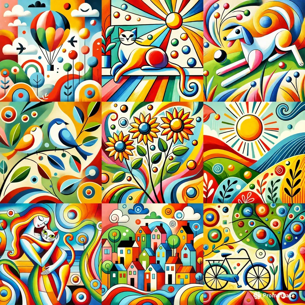 Whims Of Color Vibrant Portraits Art