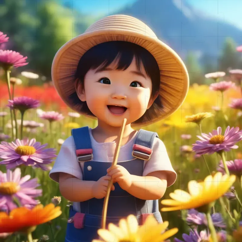 Cartoon Toddler