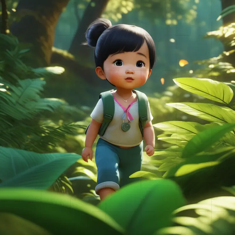 Cartoon Toddler