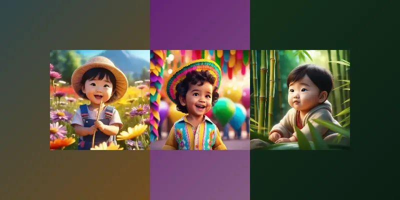 Cartoon Toddler generated by undefined