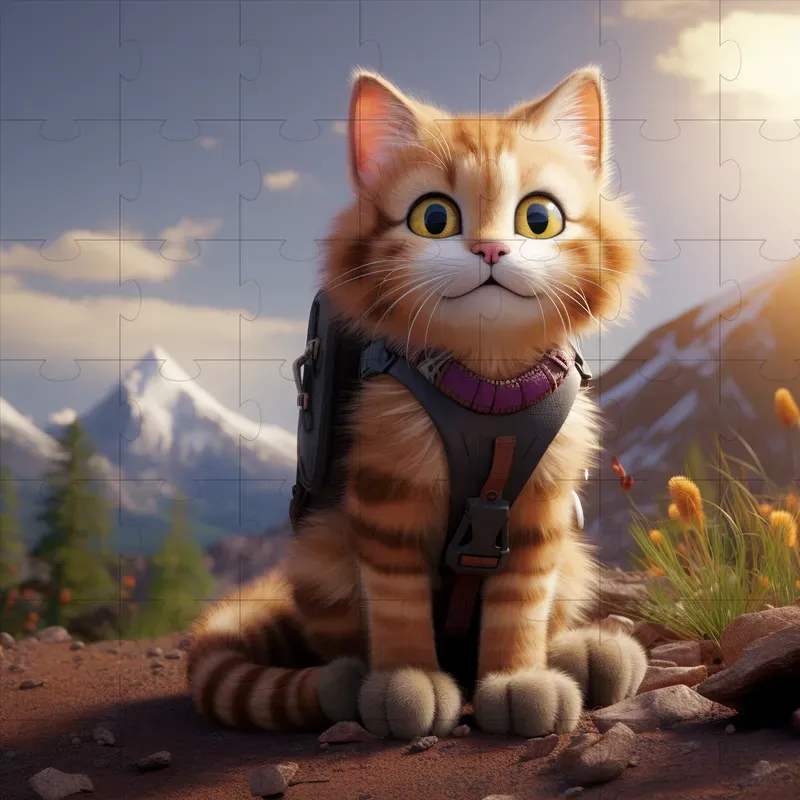 3D Pixar Style Images