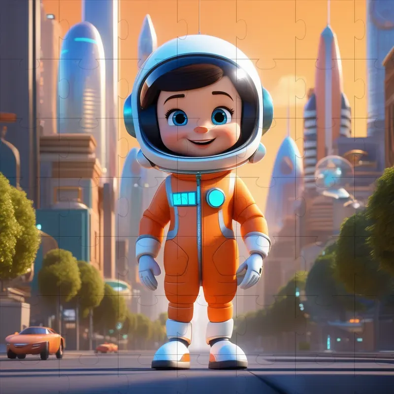 3D Pixar Style Cartoons