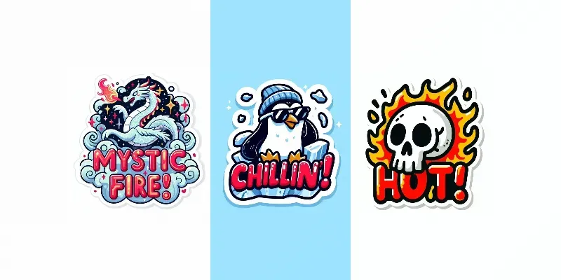 Project Status Stickers generated by undefined
