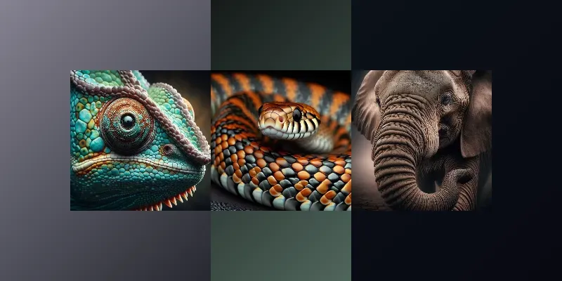 Close Up Photography Of Animals generated by undefined