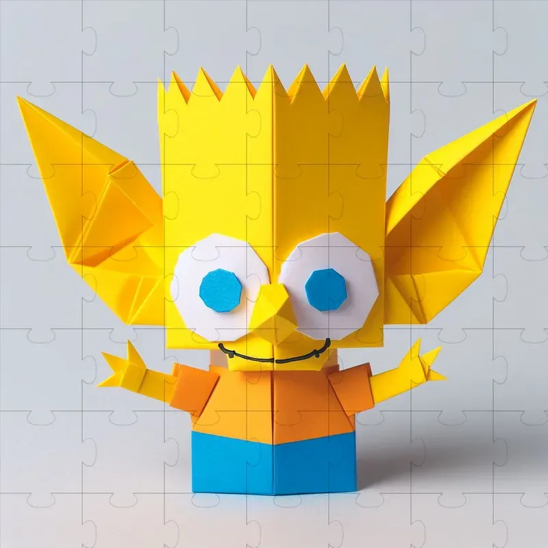 Characters Made Of Paper