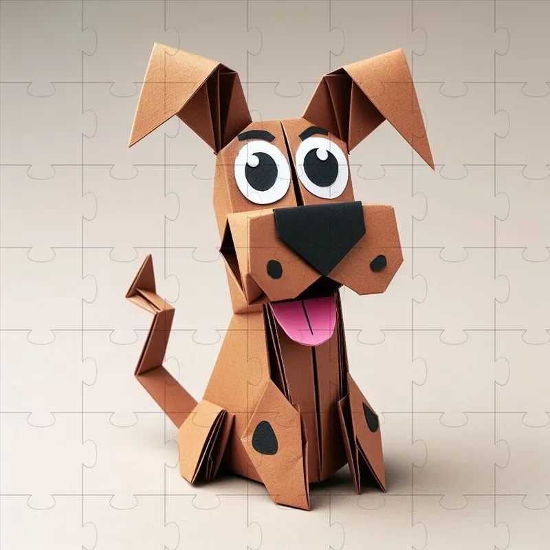 Characters Made Of Paper