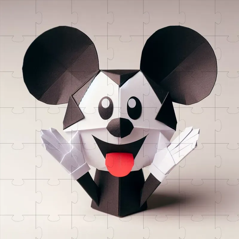 Characters Made Of Paper