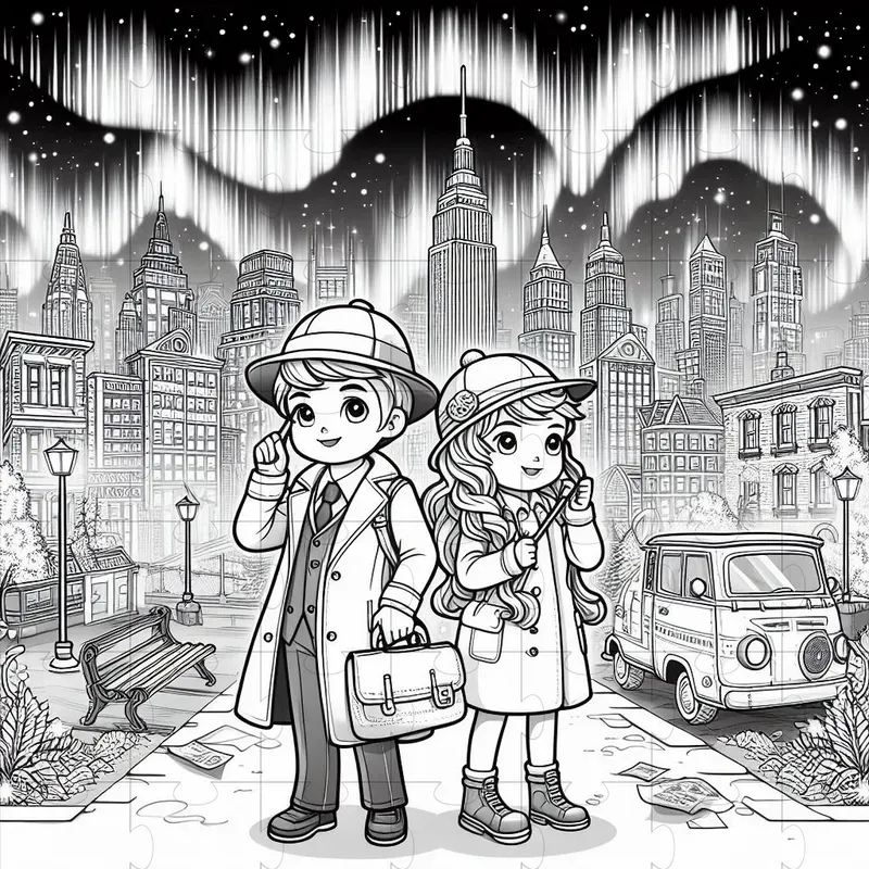 Fantasy Adventure Coloring Pages
