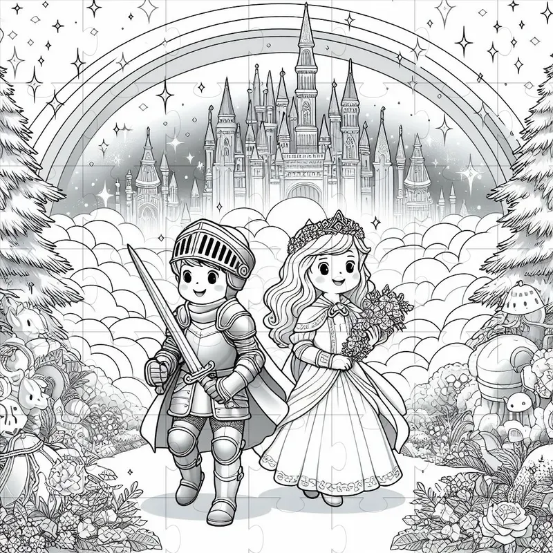 Fantasy Adventure Coloring Pages