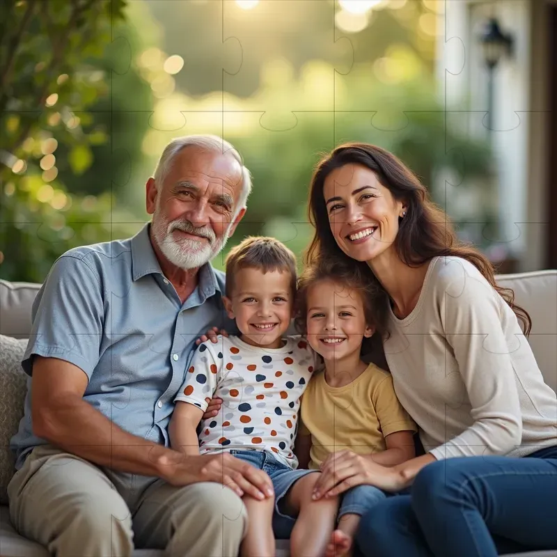 Family Portrait Stock Images