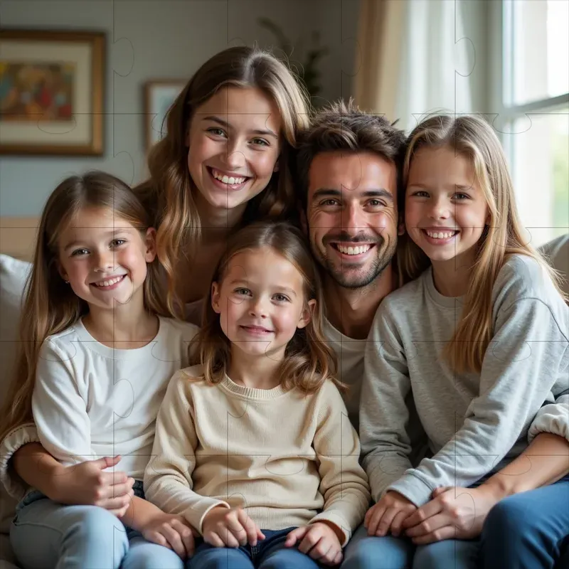 Family Portrait Stock Images