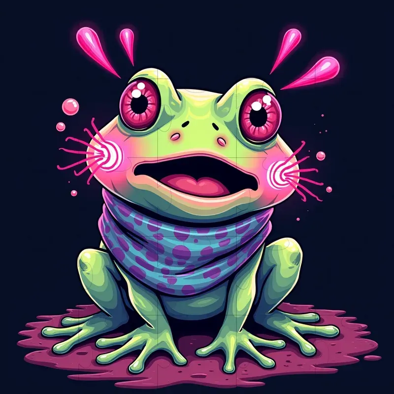 Trippy Psychedelic Cartoon Characters