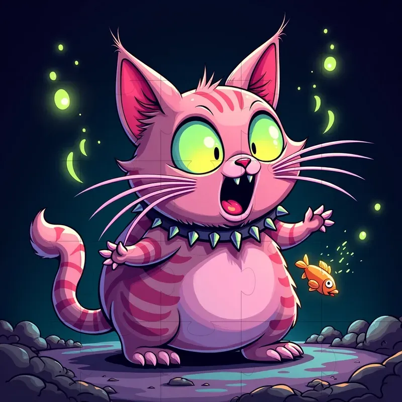 Trippy Psychedelic Cartoon Characters