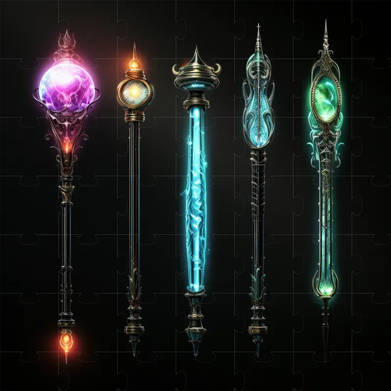 Neon Game Asset Icons