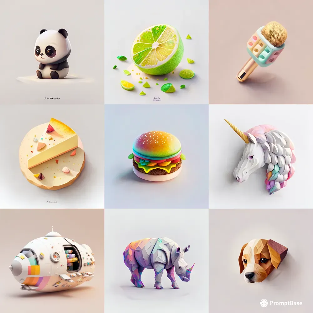 3D Cute Emojis Designs