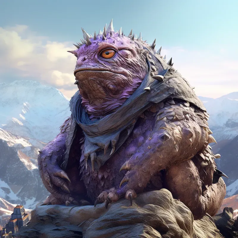 Mountain Fantasy Creatures