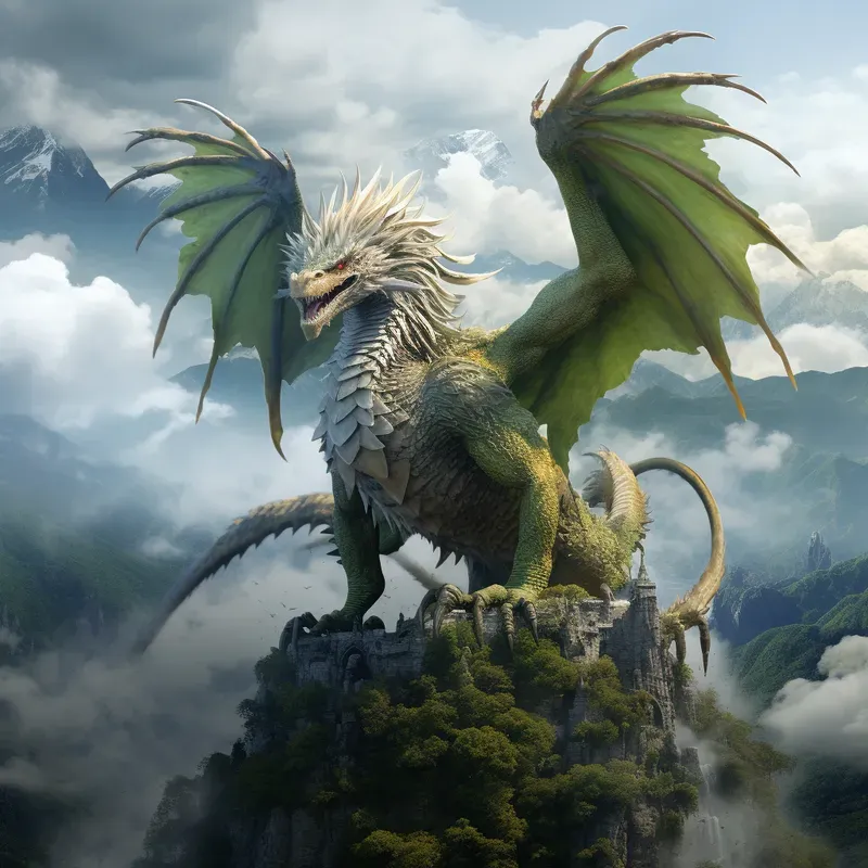 Mountain Fantasy Creatures