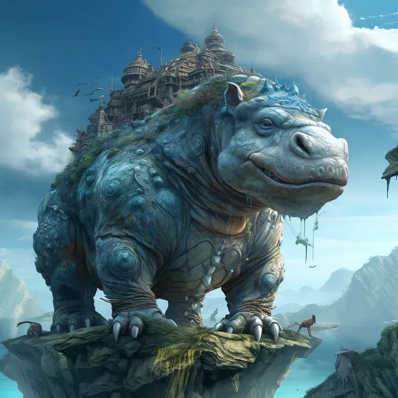 Mountain Fantasy Creatures
