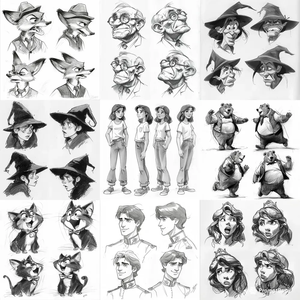 Character Sketches