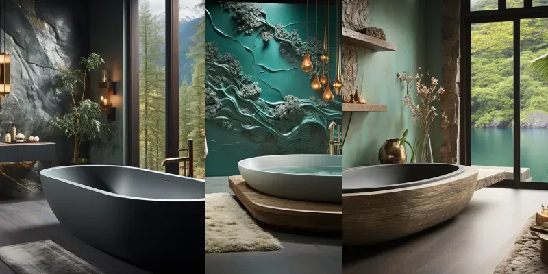 Luxury Bathroom Photos All Style generated by undefined
