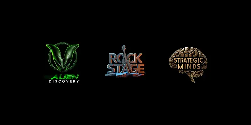 3D Texture Logos generated by undefined