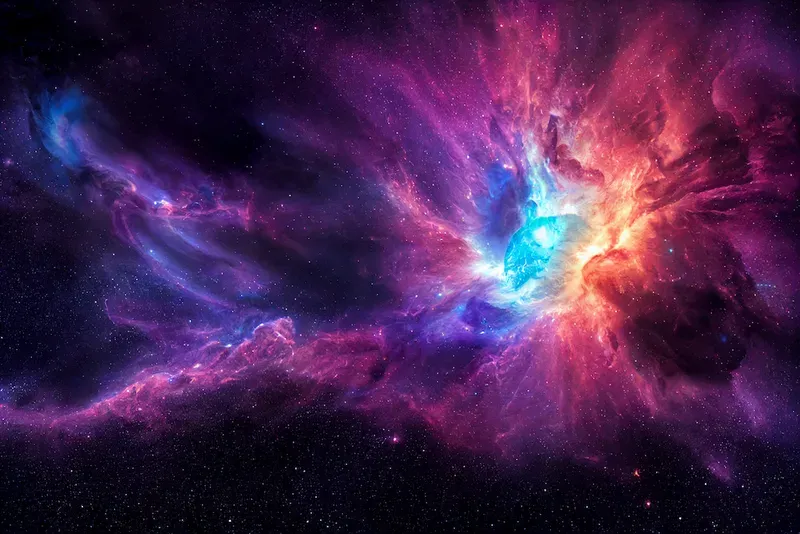 Realistic Deep Space Nebula
