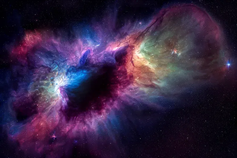 Realistic Deep Space Nebula