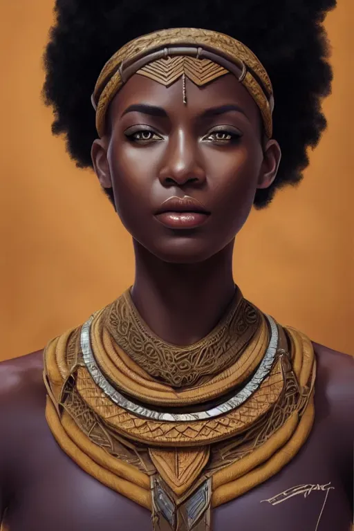 Digital Illustration Character Portrait