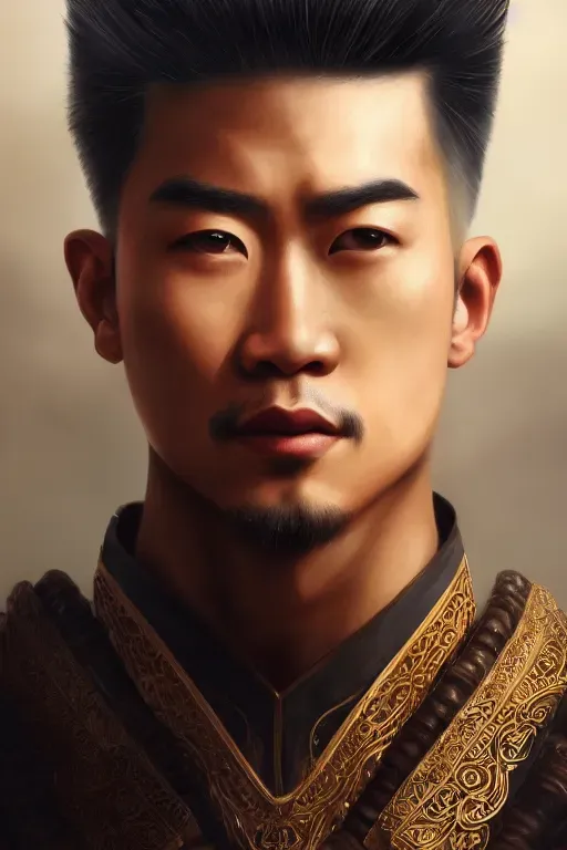 Digital Illustration Character Portrait