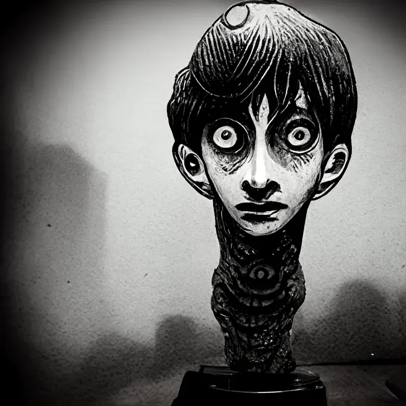 Junji Ito Style Comic Art