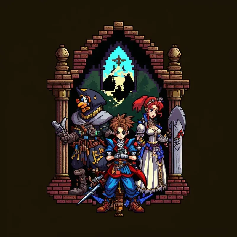 SNES Pixel Art