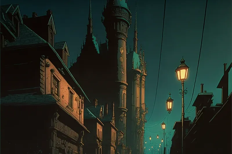 Studio Ghibli Style Backgrounds
