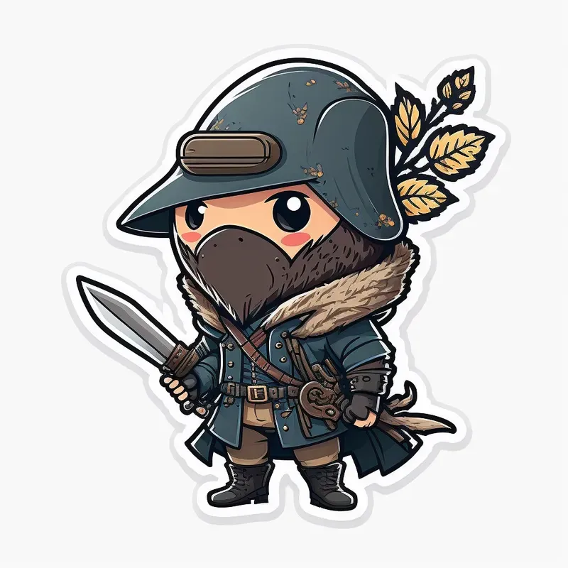 Cute Character Stickers