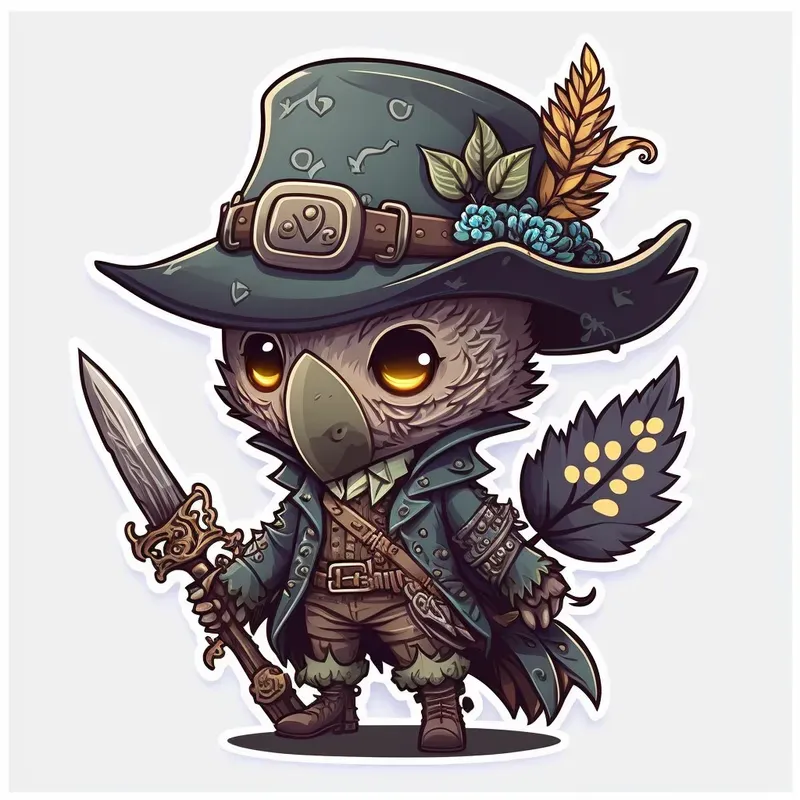 Cute Character Stickers