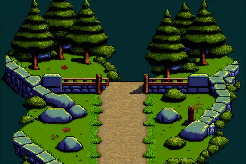 Retro RPG Video Game Backgrounds