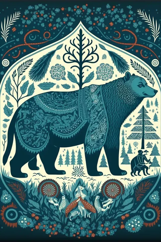 Folk Art Book Covers